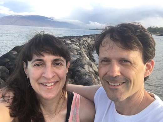 Tom and Kathy in Maui